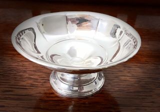 Rare Vintage/antique Backes Sterling Silver Bowl 5 1/2 " - 5.  46 Troy - Weighted