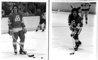 4 - Vintage Photos,  Team Issued Atlanta Flames Players & Coach