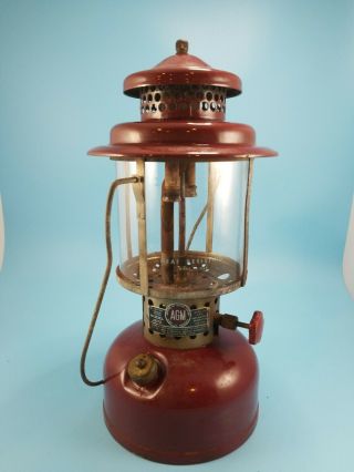 Vintage American Gas Machine.  Model 2572 Double Mantle Lantern (please Read)