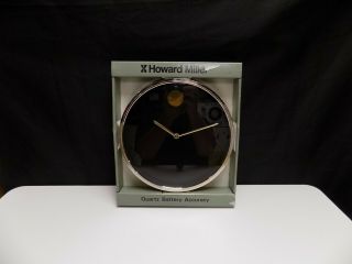 Nos Howard Miller Museum Wall Clock Model 621 - 246 Nathan George Horwitt Moma