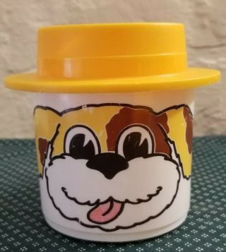 Vintage Burger King My Mug Dog Sippy Cup With Lid Kids Dog Mug Easy Firm Grip