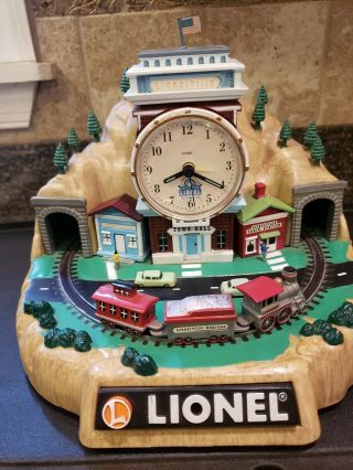Lionel Train 100th Anniversary Talking,  Animated & Alarm Clock