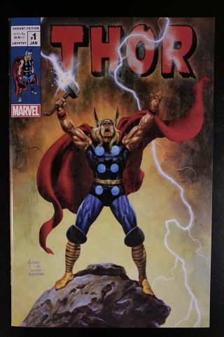 Thor 1 (2020 Donny Cates Series) Joe Jusko Exclusive Vintage Variant Cover