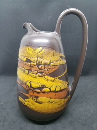 Vintage,  Royal Haeger Art Pottery,  Earth Wrap Mcm,  Pitcher,  Vase.