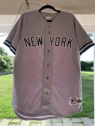 Vintage 90s Majestic York Baseball Jersey (l) Official