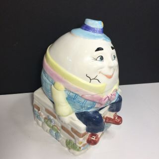 Vintage Humpty Dumpty Cookie Jar - Bico China 2