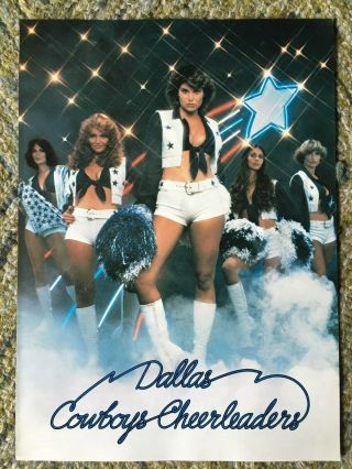 Dallas Cowboys Cheerleaders Vintage Pro Arts Poster 1977 Nm