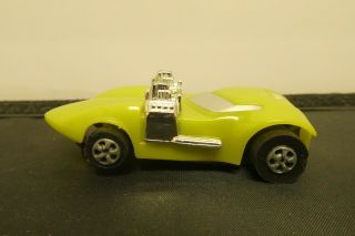 Vintage Hot Wheels Mattel Slot Green Racing Car