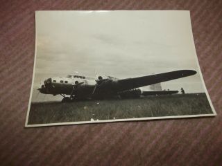 20) Ww2 Japanese = Photo Captured Usaaf B - 17 D Flying Fortress