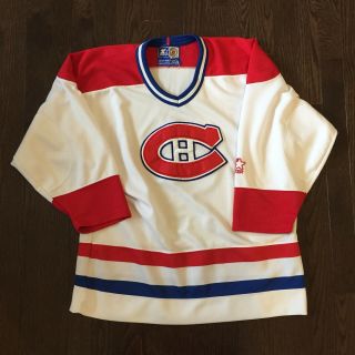 Vintage Montreal Canadiens Starter Nhl Jersey Youth Size L/xl