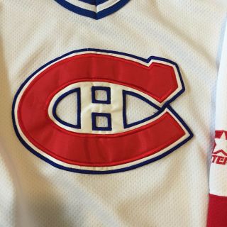 Vintage Montreal Canadiens Starter NHL Jersey Youth Size L/XL 2