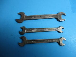 3 Vintage Miltex Made In Germany Auto Tool Kit Wrenches