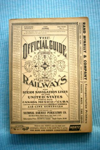 The Official Guide Of The Railways - June, .  1959