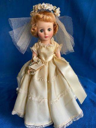 Vintage American Character Toni Doll Bride Confirmation Bible Veil Shoes Girdle