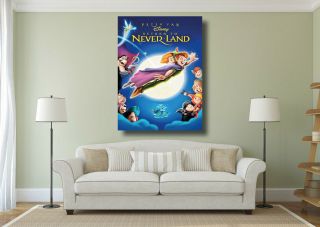 Peter Pan Classic Vintage Movie Poster Large Wall Art Print - A0 A1 A2