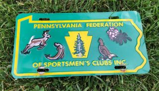 Vintage Pennsylvania Federation Of Sportsmen 