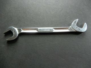 Vintage Snap - On Tools 9/16 " 4 - Way Angle Head Open End Wrench Vs5218 Made In Usa