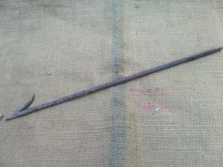 Antique Whale Seal Whaling Harpoon Nautical Maritime Hand Forged Wrought Iron