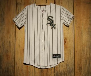 Vintage Carlos Quentin Chicago White Sox Mlb Sewn Majestic Jersey Youth Kids M