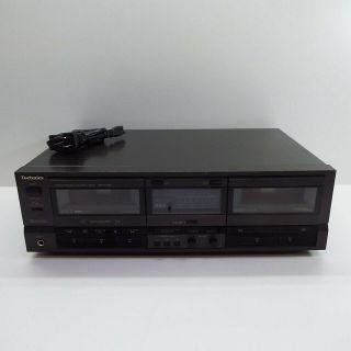 Vintage Technics Rs - Tr155 Stereo Double Cassette Deck  T117