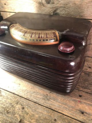 Vintage Antique 1948 Philco Model 48 - 460 Hippo & Am Radio