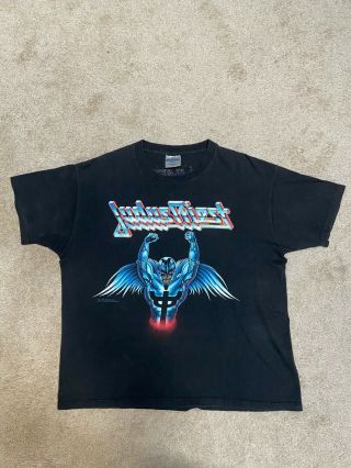 Vintage Judas Priest T Shirt Painkiller Tour 1990 Size X - Large