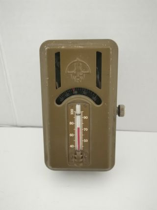Vintage Minneapolis - Honeywell Regulator Co.  Thermostat Bakelite