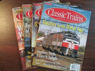 Classic Trains,  The Golden Years Of Railroading,  11 Issues
