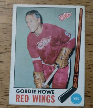 Vintage 1969 Hockey Look Gordie Howe,  $50 Bv