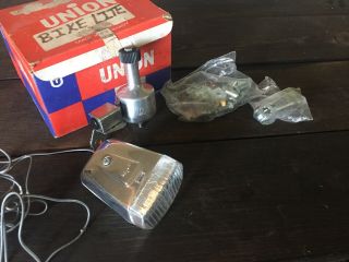Vintage Union Bike Light With Generator And Parts K10700 Made In Germany