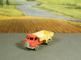 Old Vintage Matchbox Lesney No.  10 Bedford 7 Ton Tipper With Gray Wheels