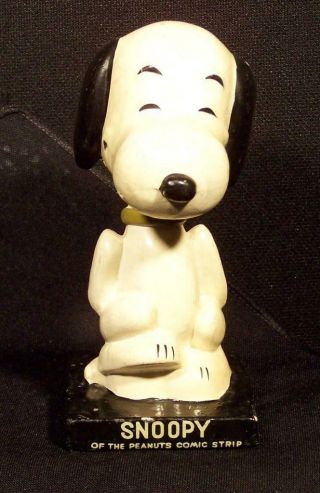 Vintage 1959 Snoopy Bobblehead - Lego - Japan - Gc - Nr