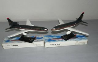 Royal Jordanian A310 Scale 1:200 & Tristar Scale 1:250 Model Planes By Long Pros