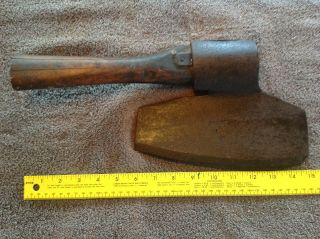 Antique Vintage D.  R.  Barton 1 Coopers Axe Tool Bit Rochester,  York 9 1/4”