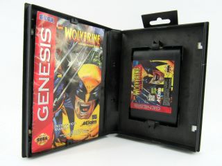 Vintage 1994 Sega Genesis Wolverine Adamantium Rage 2