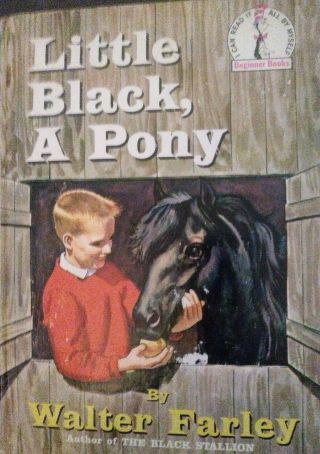 " Little Black,  A Pony " Vintage Children 