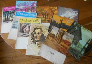Vintage (ten) Palette Talk Books