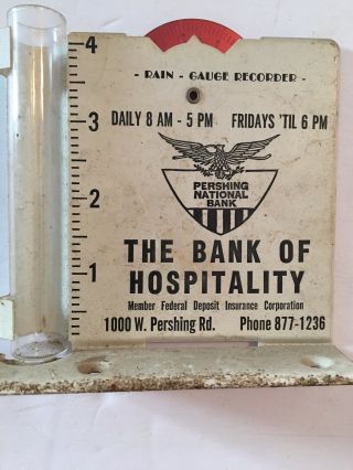 Vintage Pershing National Bank The Bank Of Hospitality Decatur Illinois