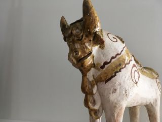Vintage Hand Made Ceramic Bull Torito De Pucara Sculpture/numbered piece/Pottery 3