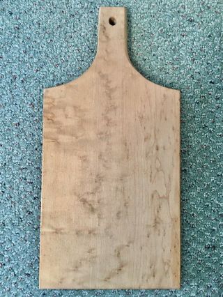 Vintage Birds Eye Maple Wood Cutting Board 14 Inch Gently No Cracks