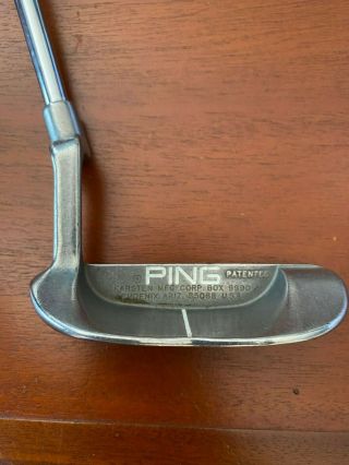 Vintage Ping Karsten B61 Putter 34 3/4 " Long Grip Rh