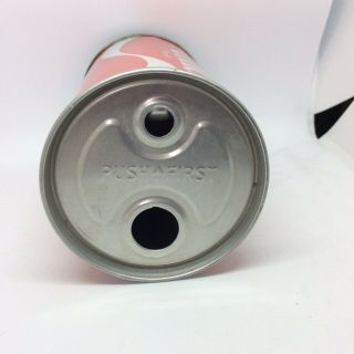 Vintage Coca Cola Can Push Top Button Open In No Upc Can