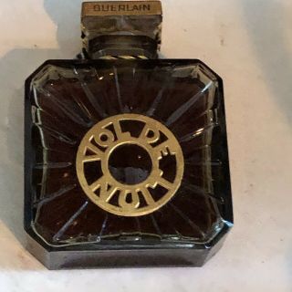 Vintage French Perfume Bottle Vol De Nuit By Guerlain Paris 110 Ml