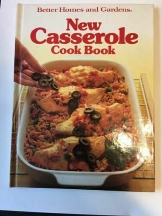 Better Homes And Gardens Casserole Cook Book Vintage 1988