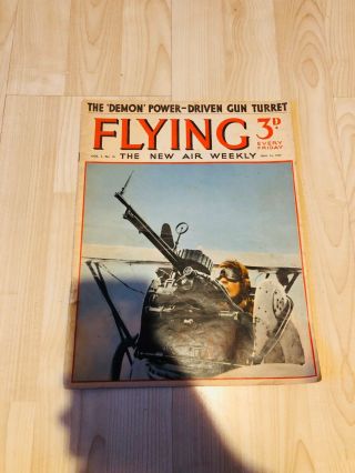 Vintage Flying The Air Weekly Vol.  2 No.  16 Jan 14 1939