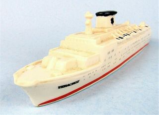 SS VERACRUZ BERMUDA STAR LINE CERAMIC MODEL CRUISE SHIP PASSPORT PRODUCTS MIAMI 3