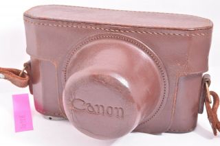 Vintage Canon Camera Leather Case For Canon Iid 2d Iid2 Iis2 Iif 201728