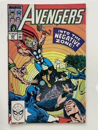 The Avengers 309 Vintage Marvel Comics Thor Namor She - Hulk Captain America