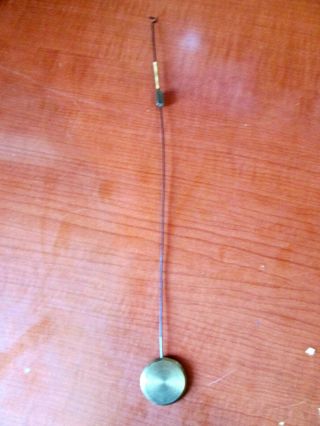 Vintage French Silk Thread Suspension Pendulum,  11 - 1/4 " (724c)