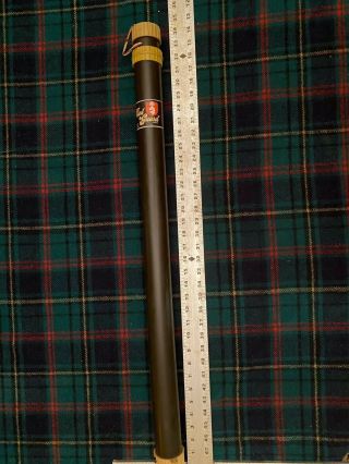 Vintage Flambeau Fishing Rod Hard Case Tube,  Adjustable 30” – 60” With 2 " Id